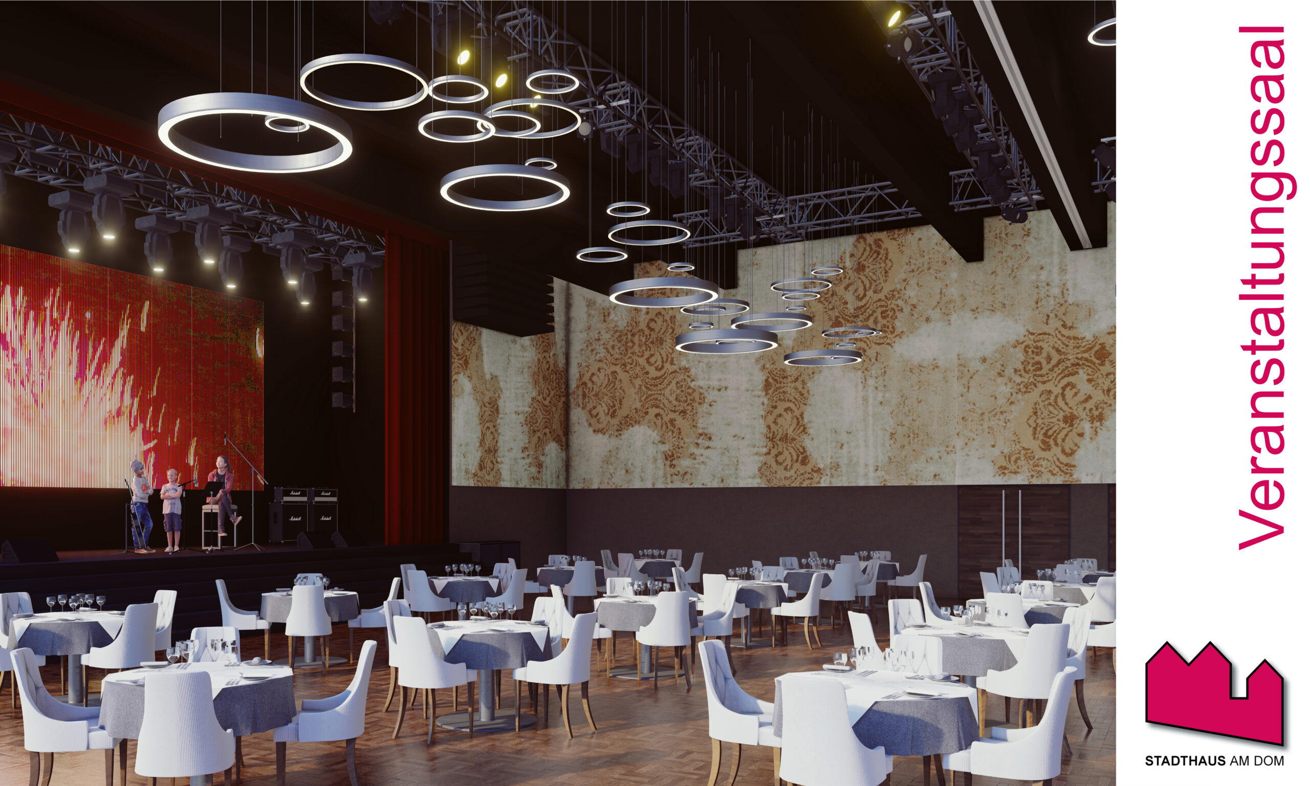Großer Saal im Dom Palais Wetzlar, betrieben von der five live GmbH